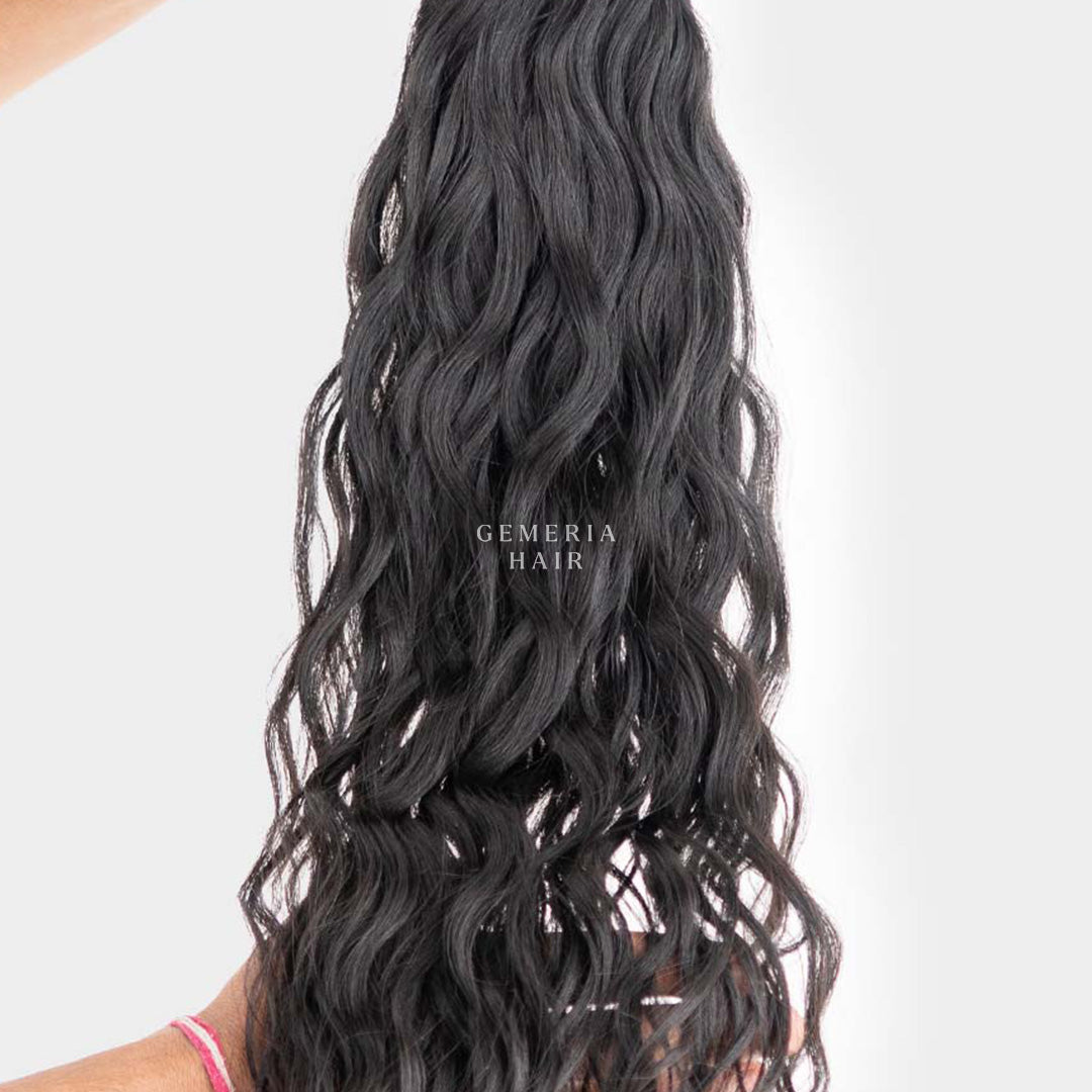 natural wavy hair extension