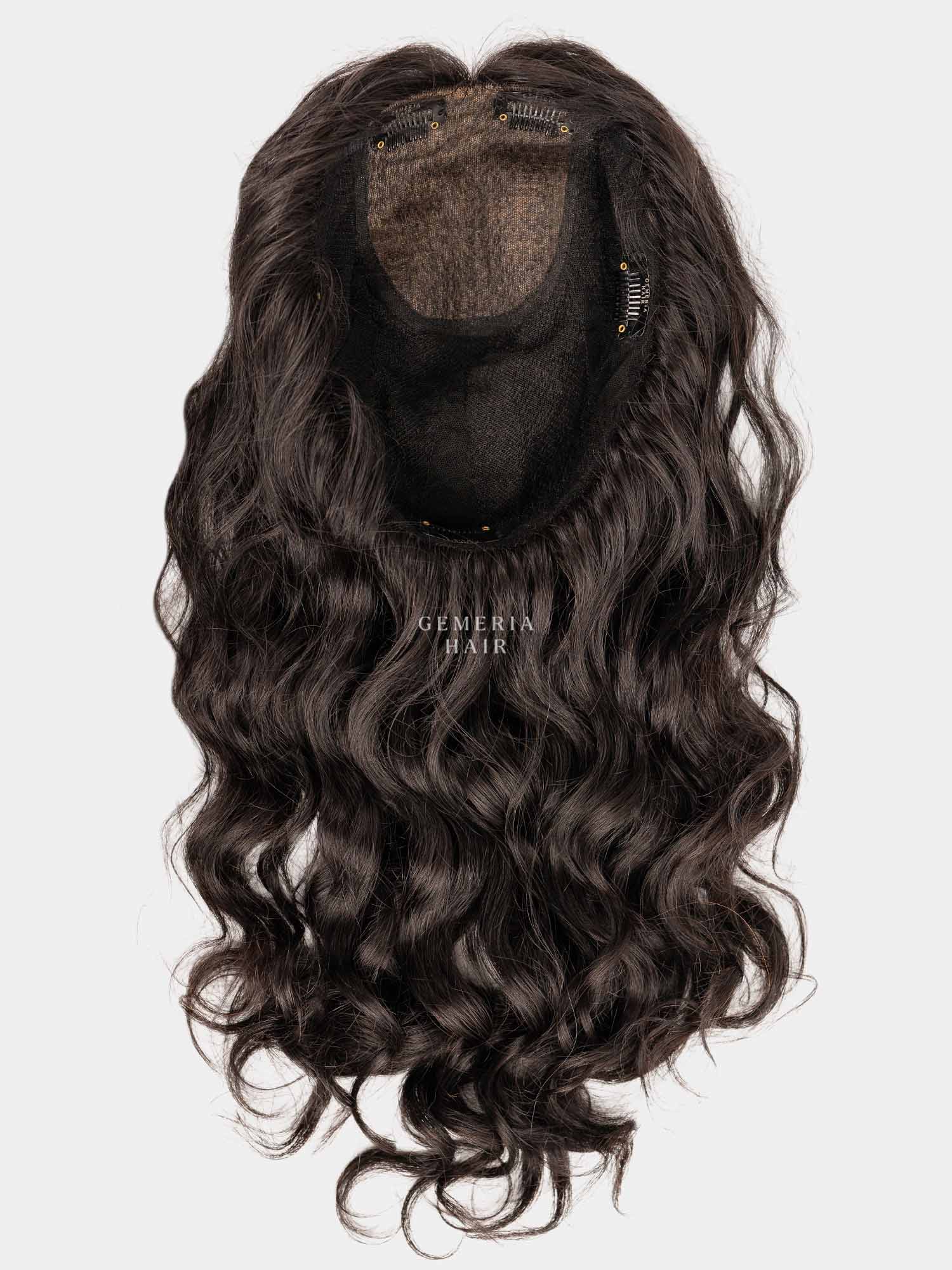 5"x8" | Volume Hair Topper | Crown Hair Topper | Bio-Base | Wavy