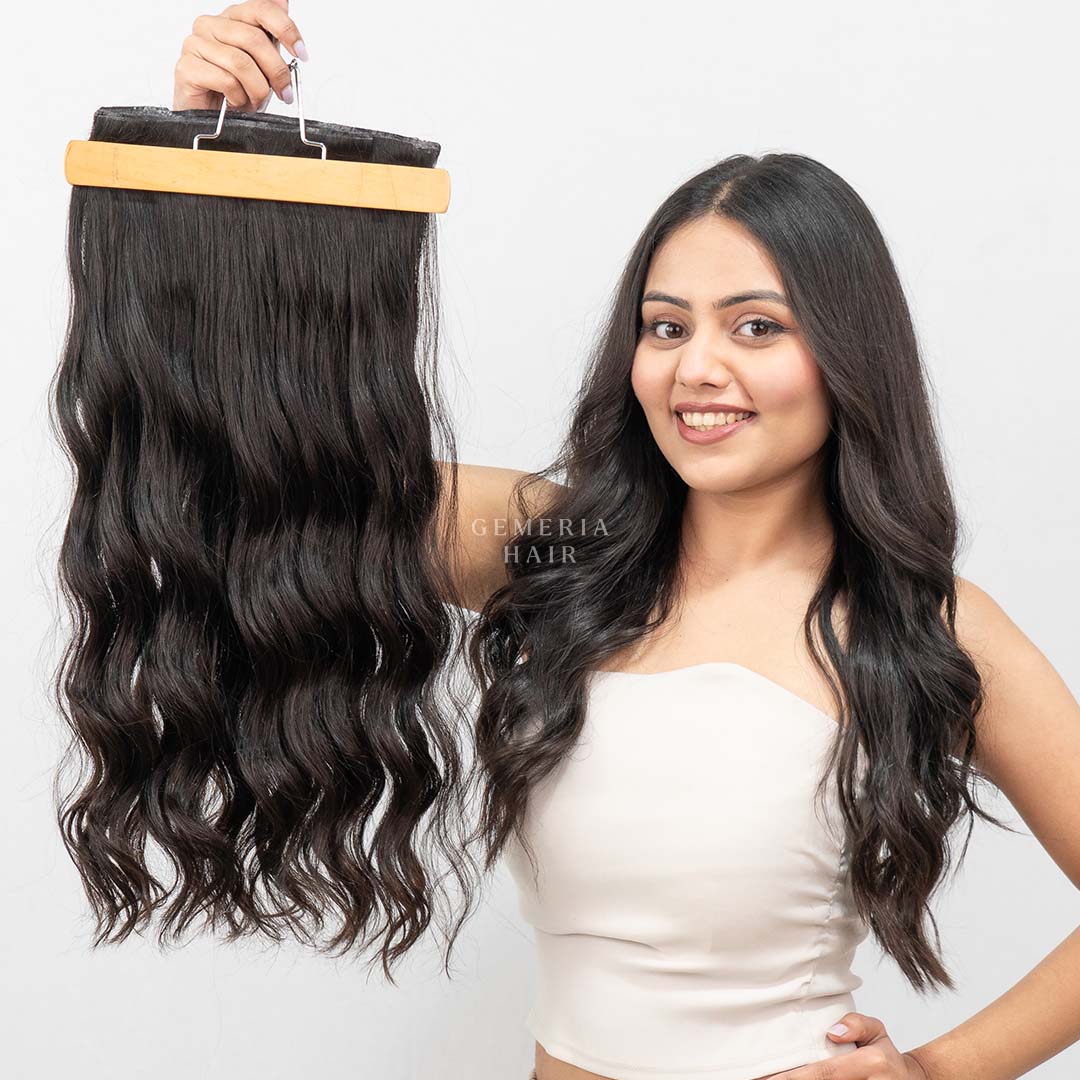 Classic | 7 Set Clip-In Extensions | Wavy