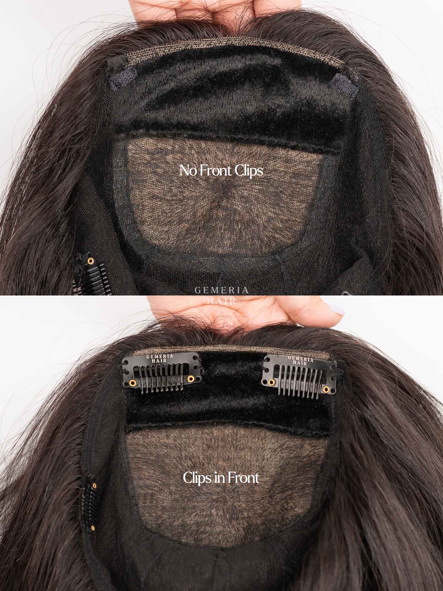 5"x8" | Volume Hair Topper | Crown Hair Topper | Bio-Base | Straight