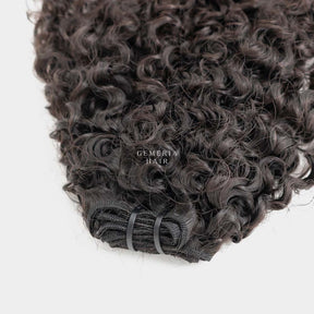 tight curly weft hair extension
