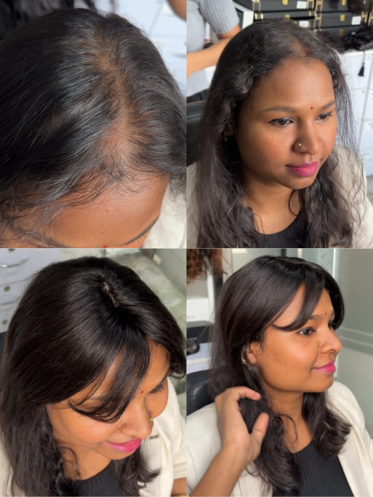 Mini Topper with Bangs | Bio Base | Hair Topper