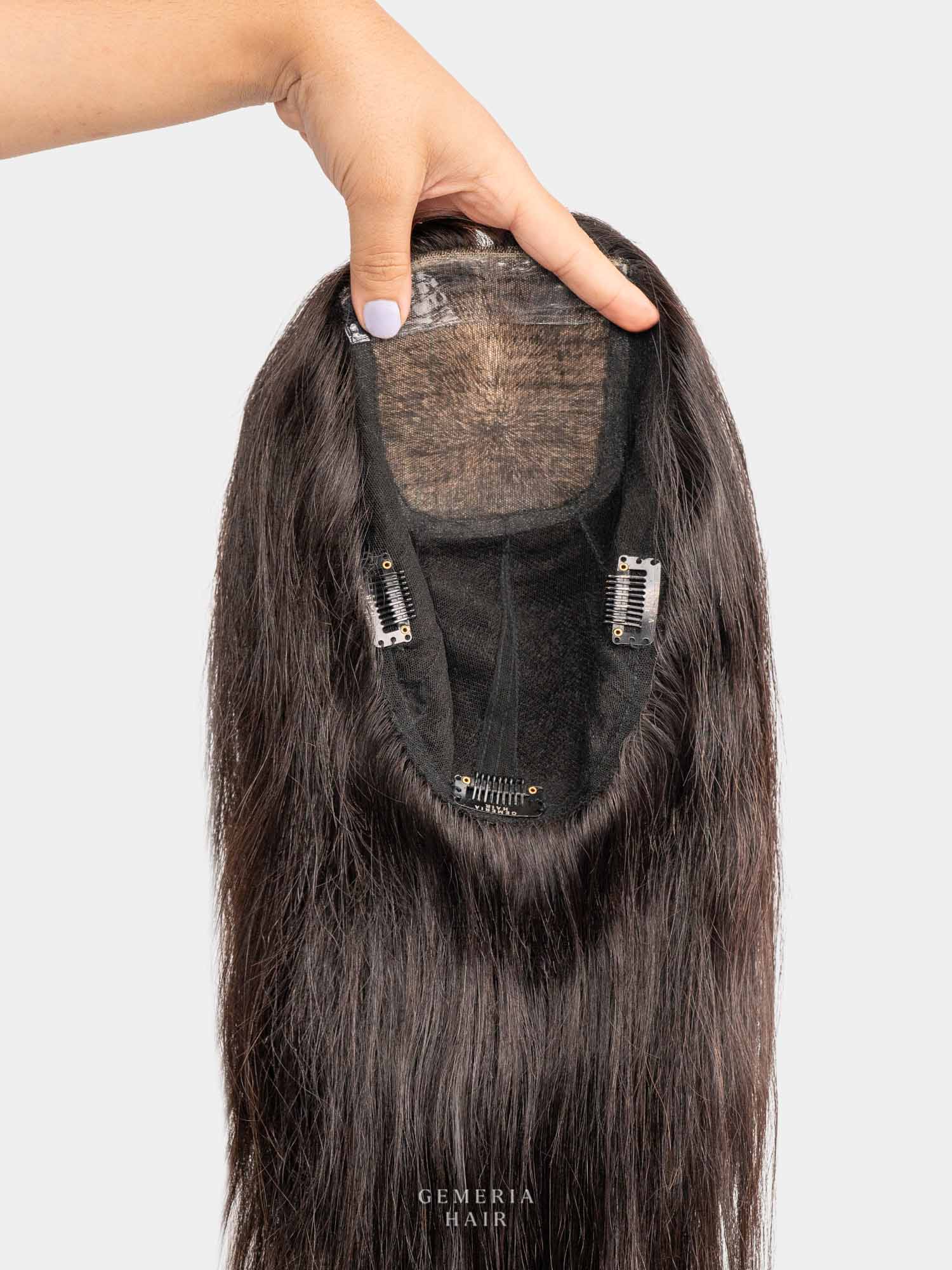 5"x8" | Volume Hair Topper | Crown Hair Topper | Bio-Base | Wavy