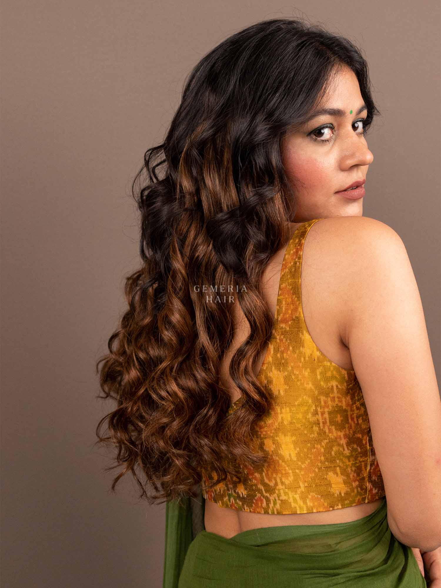 Caramel Brown Balayage | Seamless | 7 Set Clip-In Extensions