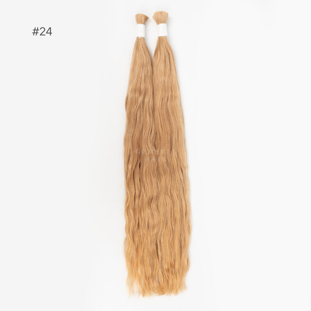 14"/ 36 cm - Bulk Hair | Double Drawn