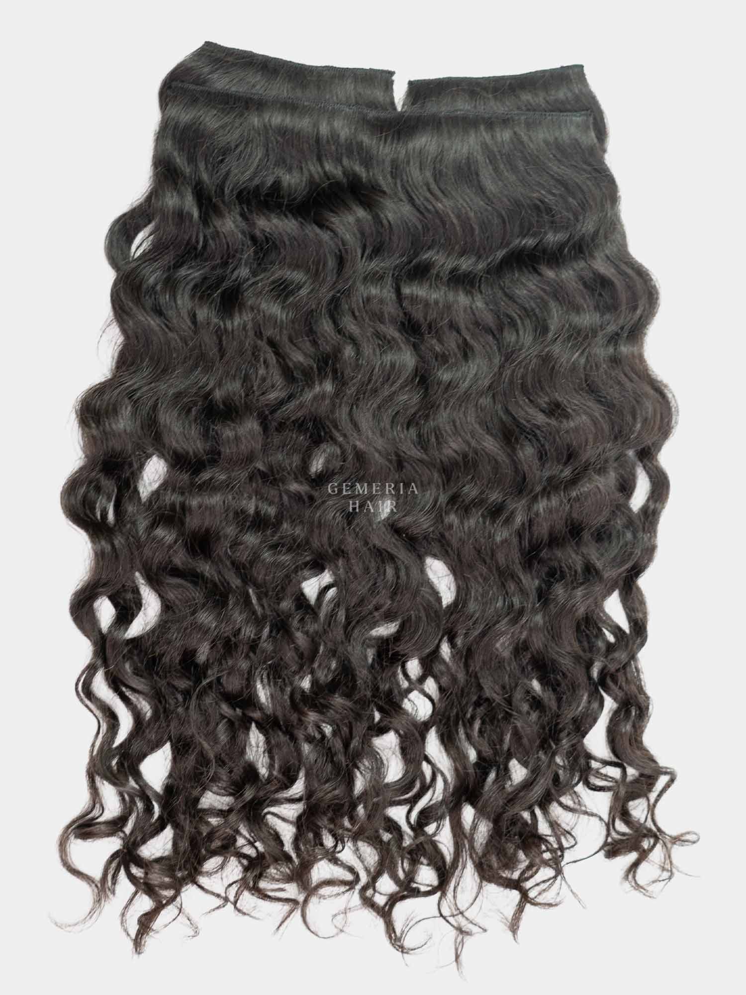 Classic | Premium Natural Curly | 3 Piece Set Clip-In Hair Volumizer
