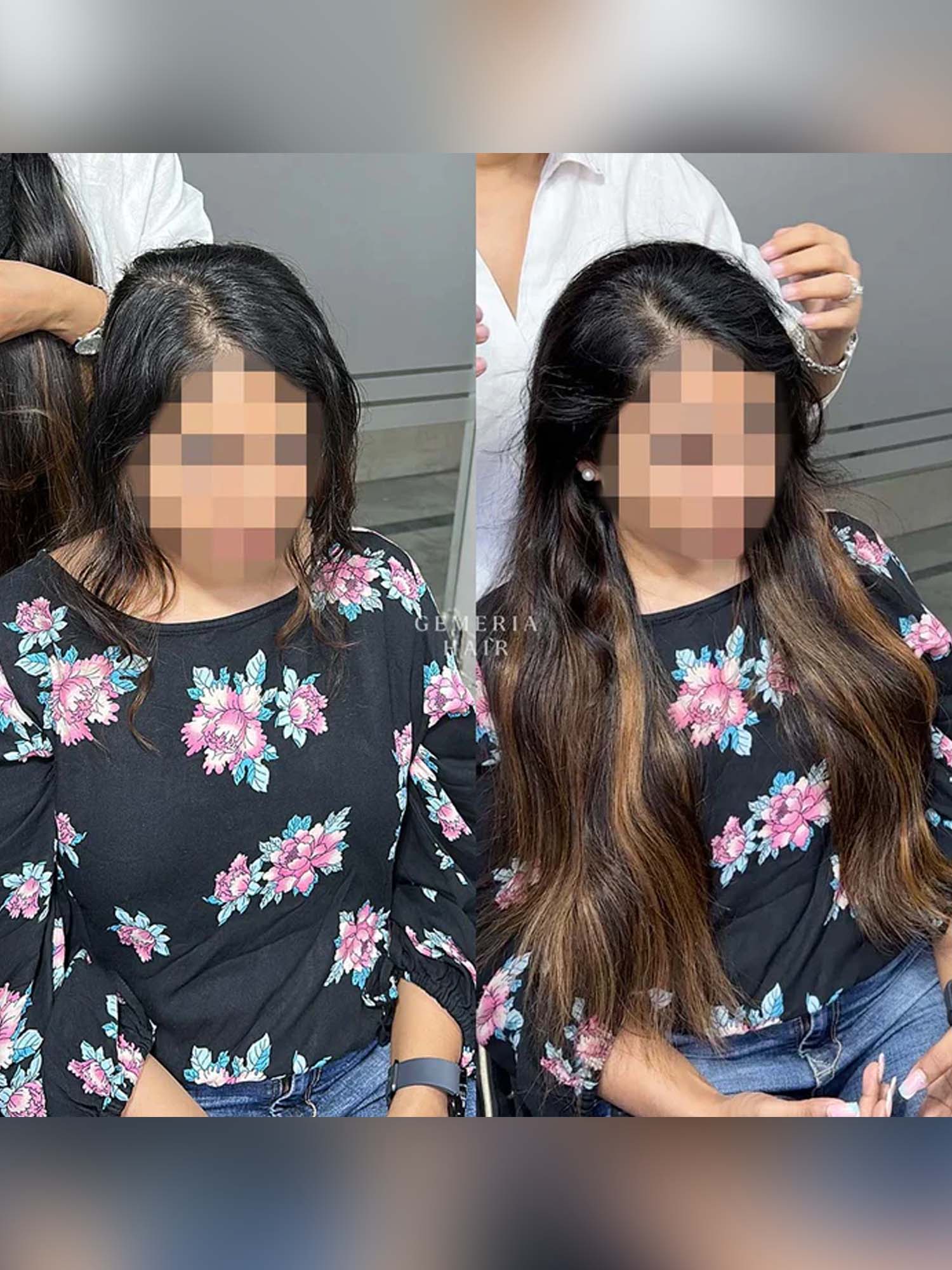 Caramel Brown Balayage Half Head Wig