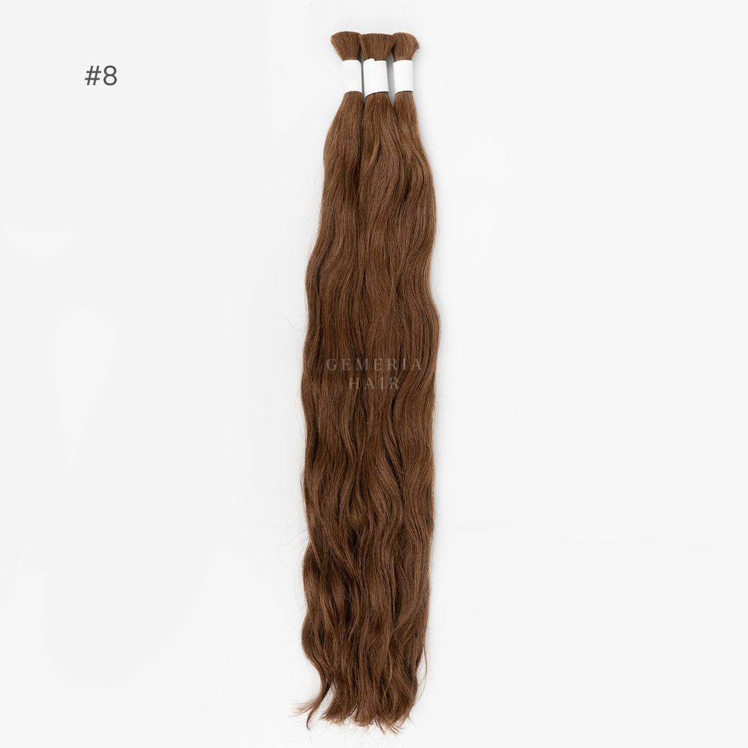 14"/ 36 cm - Bulk Hair | Double Drawn