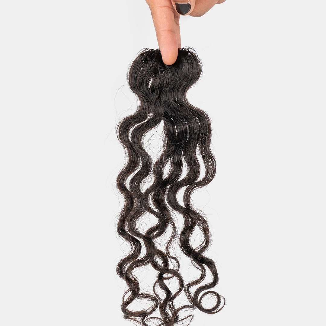 Curly Invisible Spot Cover Up | Hair Patch