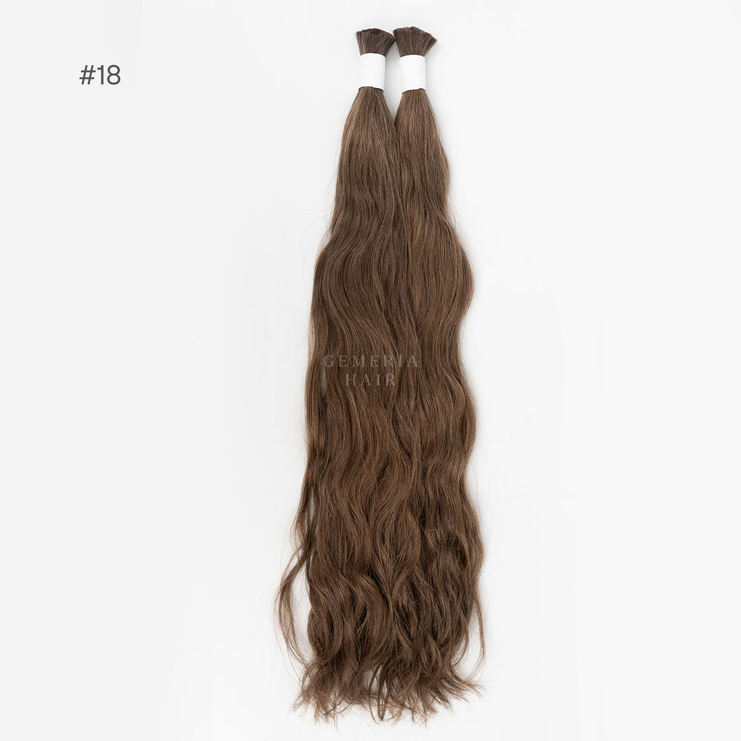 14"/ 36 cm - Bulk Hair | Double Drawn