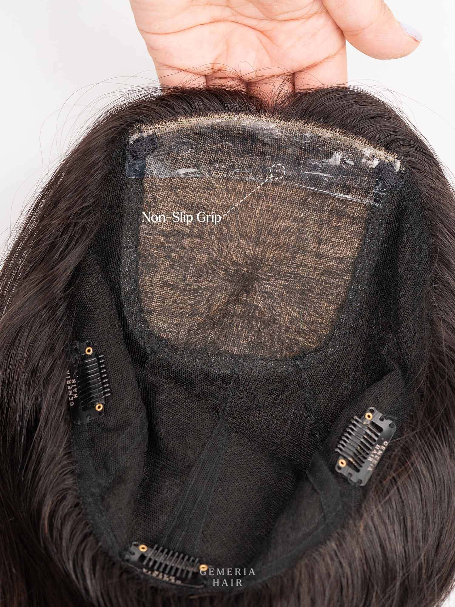 5"x8" | Volume Hair Topper | Crown Hair Topper | Bio-Base | Wavy