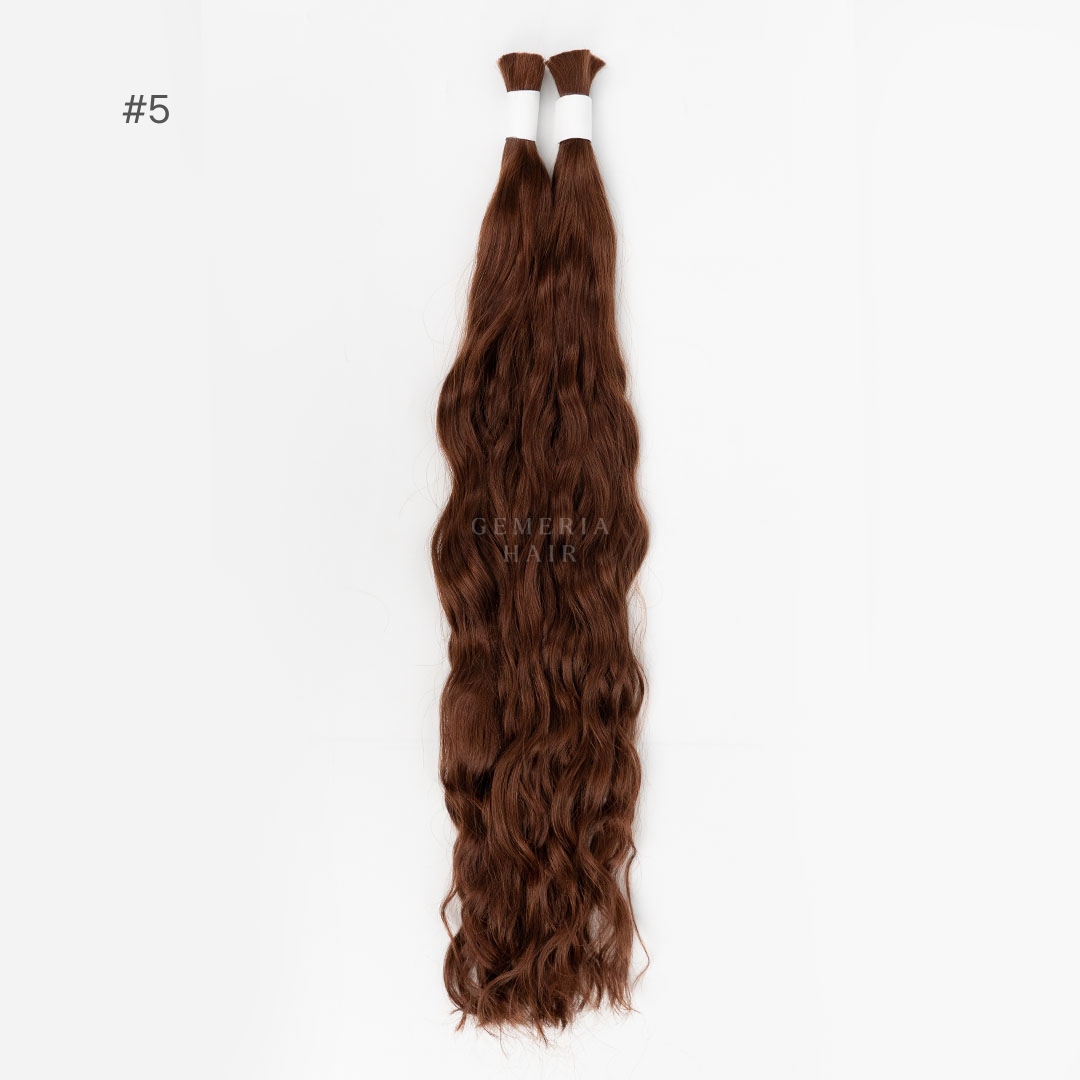 14"/ 36 cm - Bulk Hair | Double Drawn