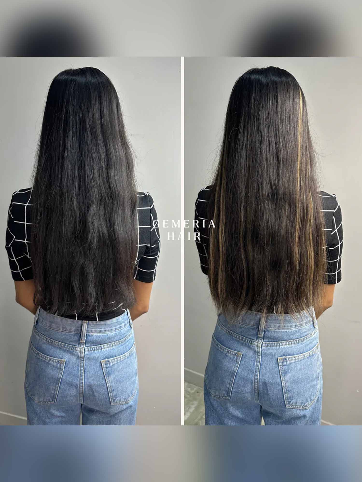 Seamless Light Ash Brown Balayage 3-Set Volumizer
