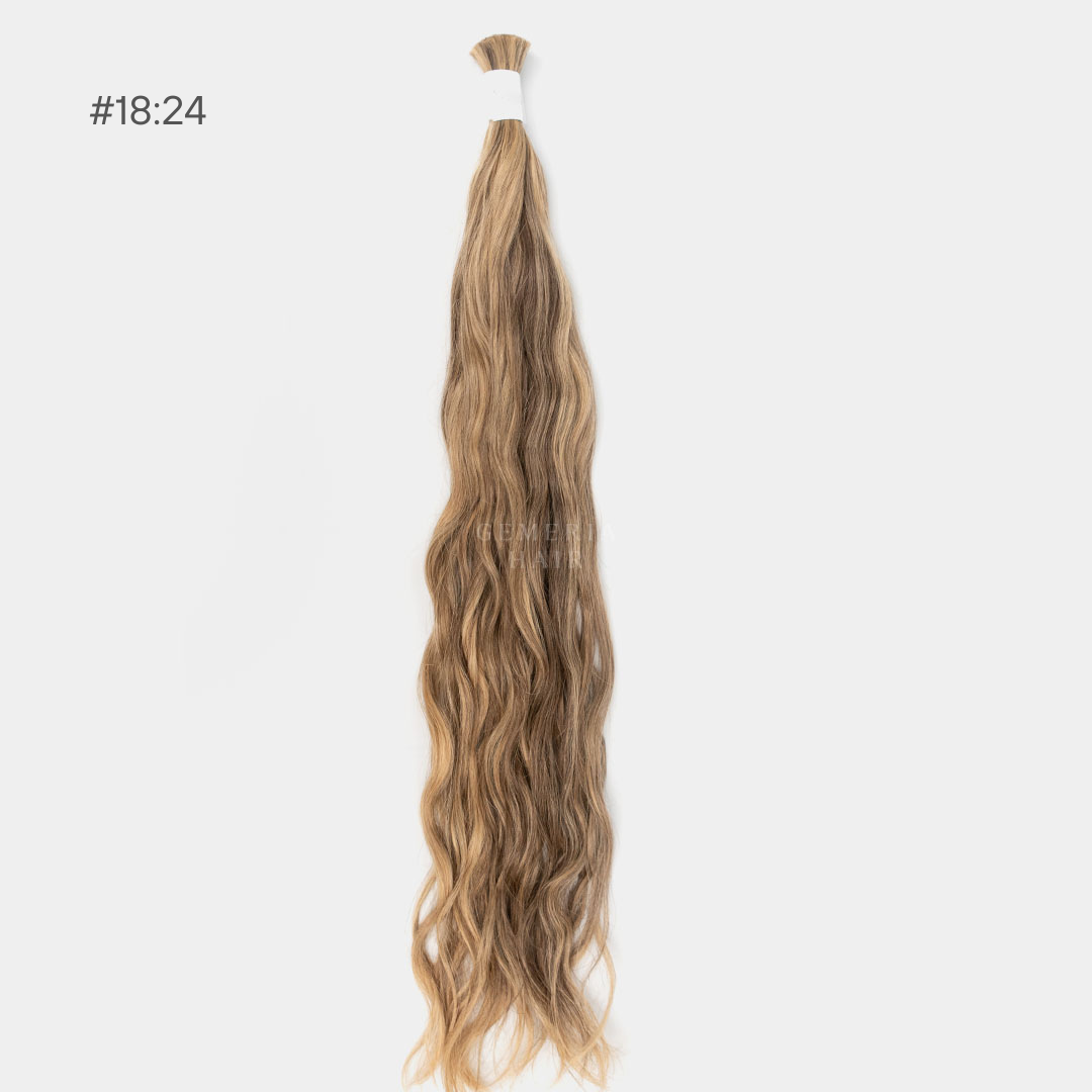 14"/ 36 cm - Bulk Hair | Double Drawn