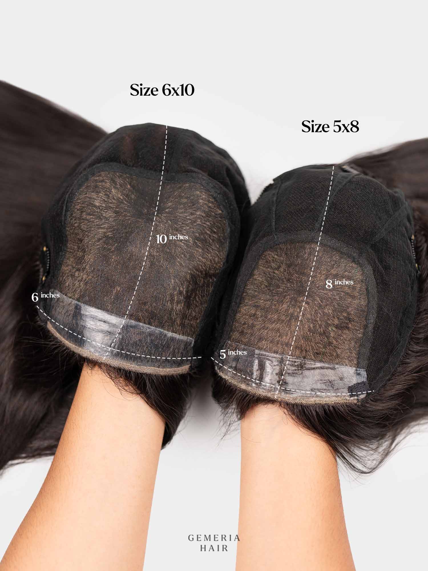 6"x10" | Volume Hair Topper | Crown Hair Topper | Bio-Base | Straight