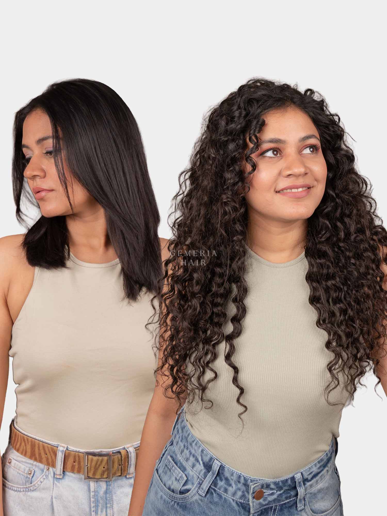 Half Head Wig | Deep Curly