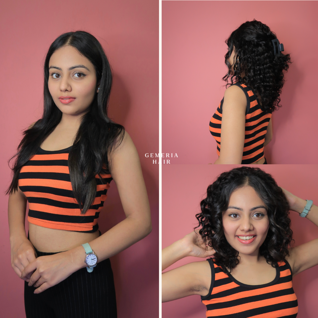 Half Head Wig | Deep Curly