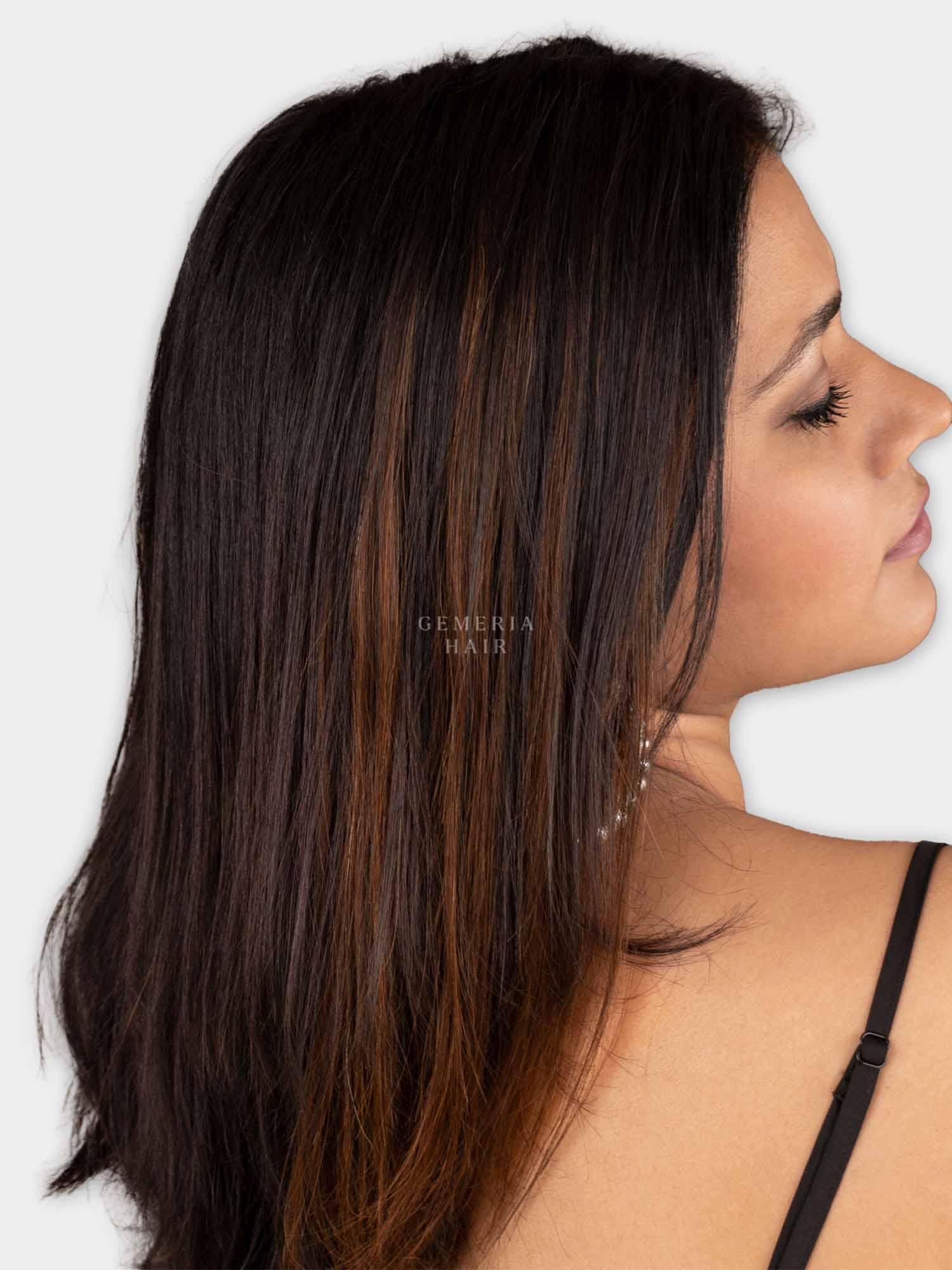 Dark Brown Single Clip Highlight