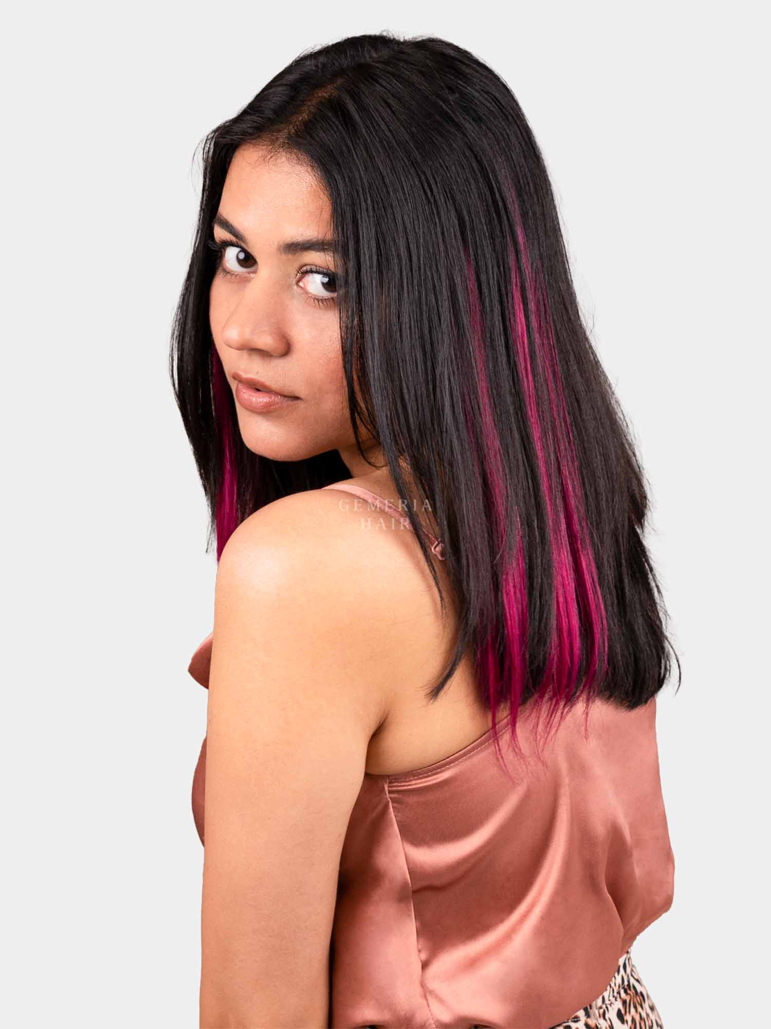 Deep Magenta Single Clip Highlight