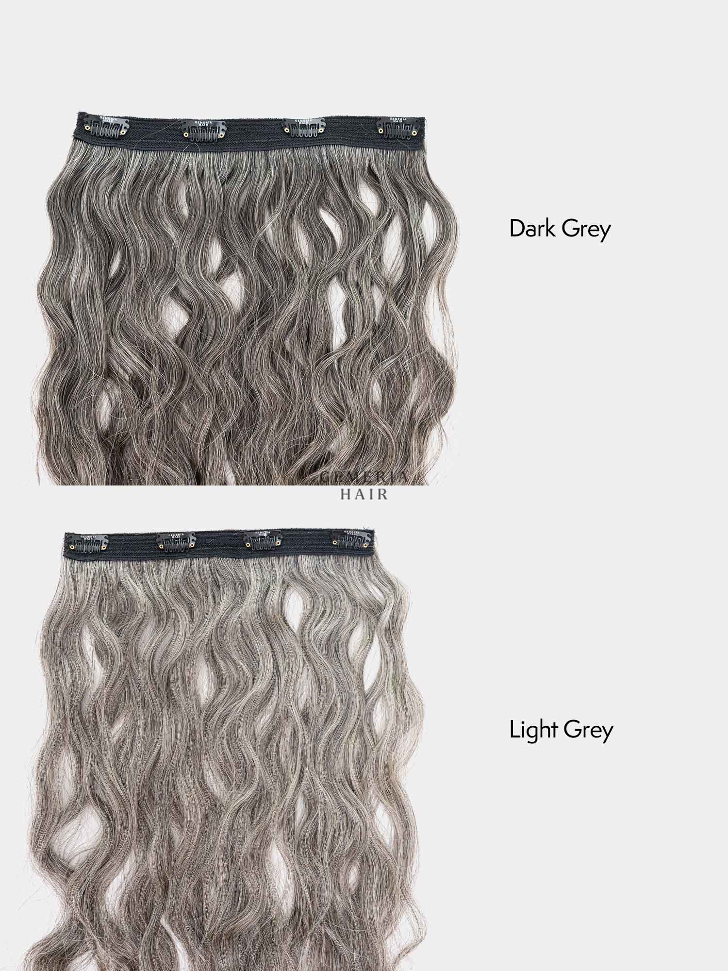 Grey Hair | Classic | 1 Piece Clip-In Volumizer