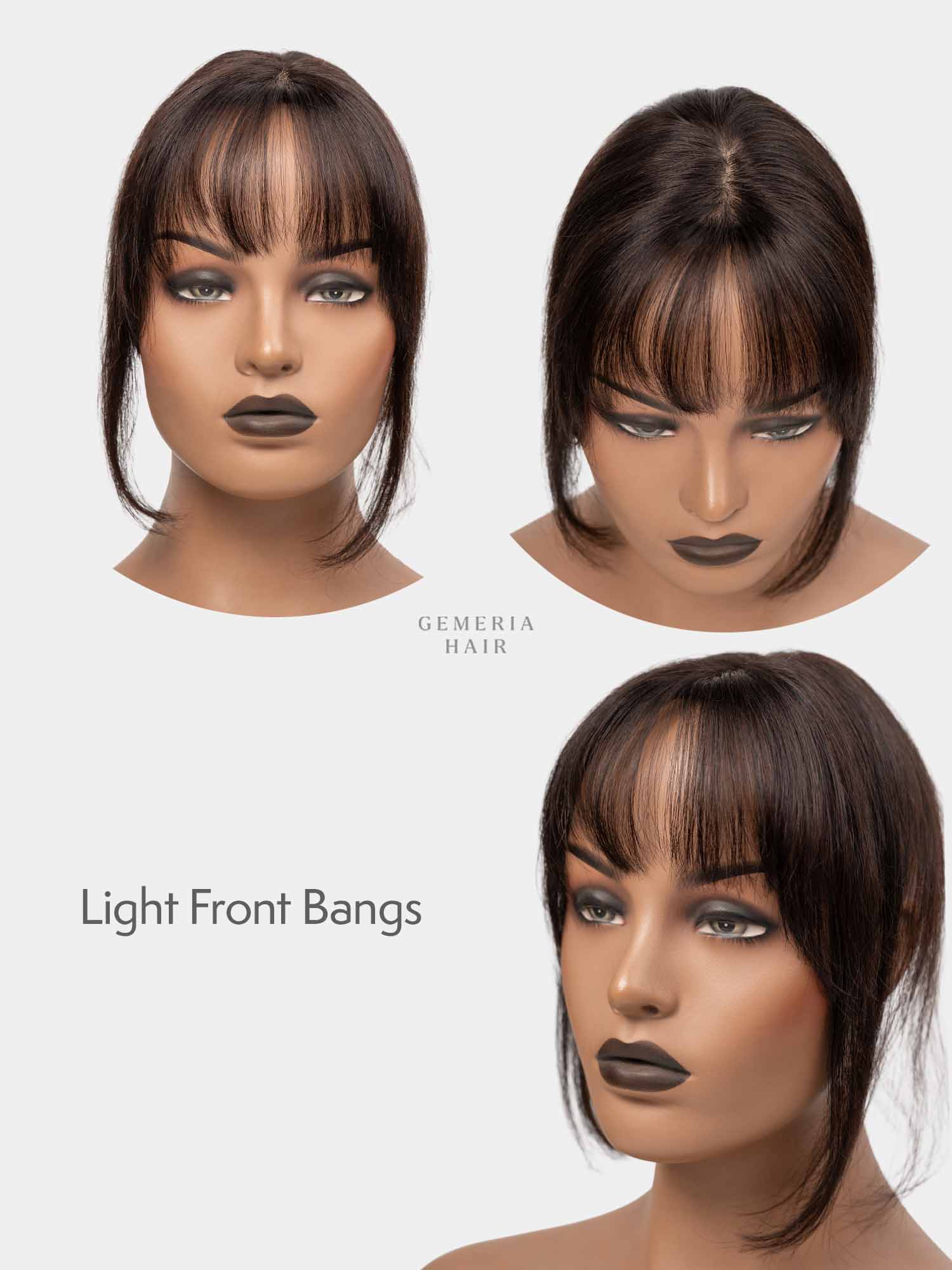 Mini Topper with Bangs | Bio Base | Hair Topper