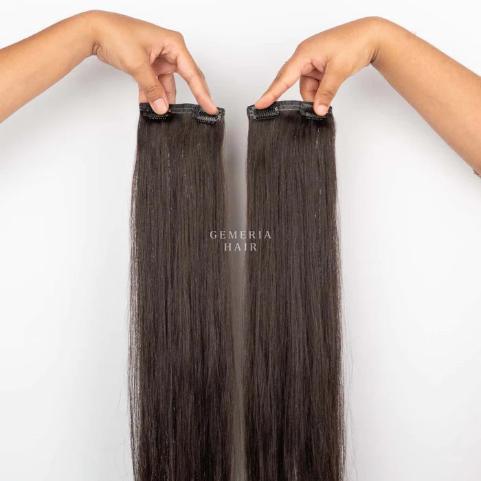 2 Set ClipIn Volumizers Human Hair Extensions