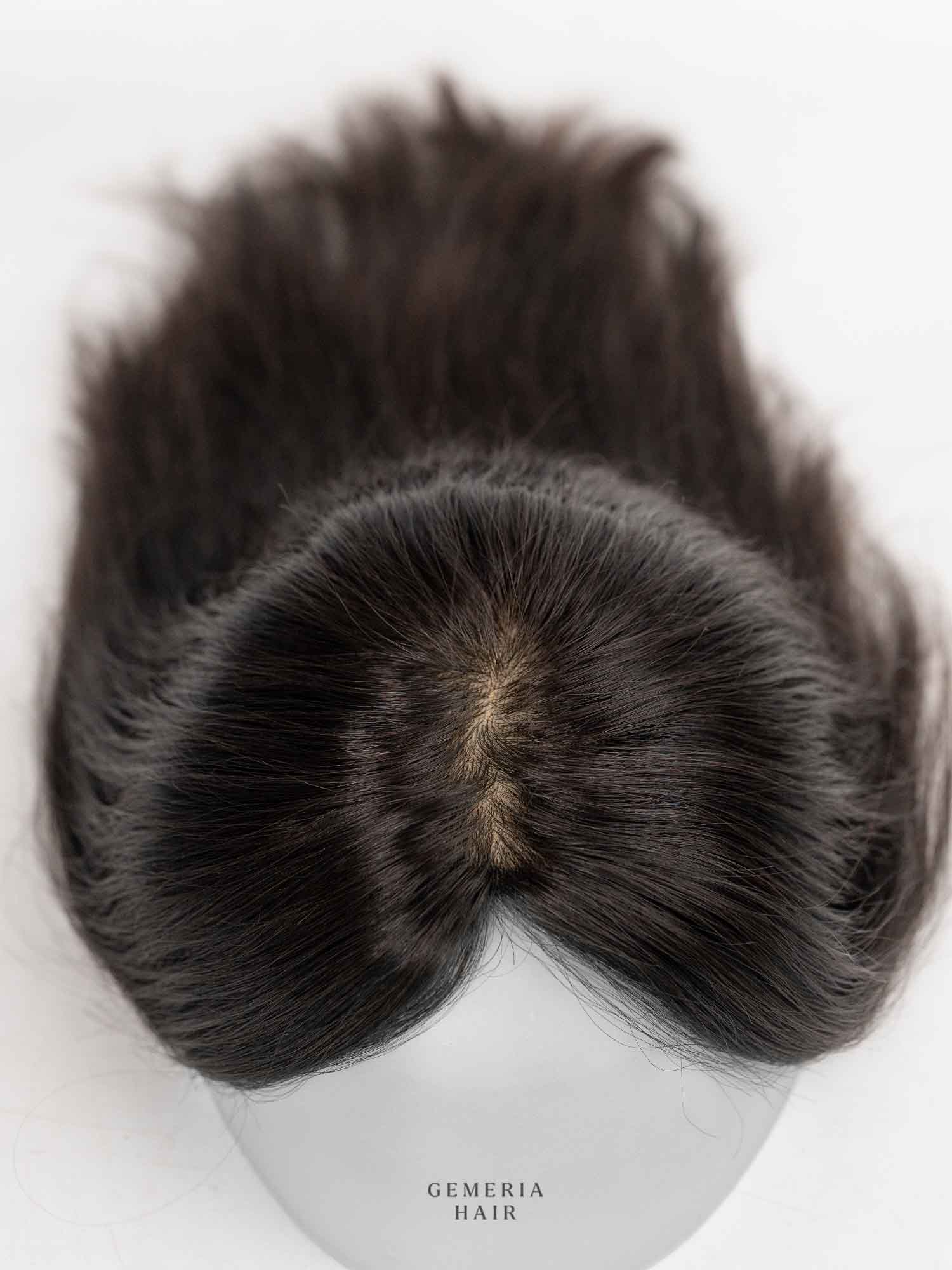 5"x8" | Silk Hair Topper | Crown Hair Topper