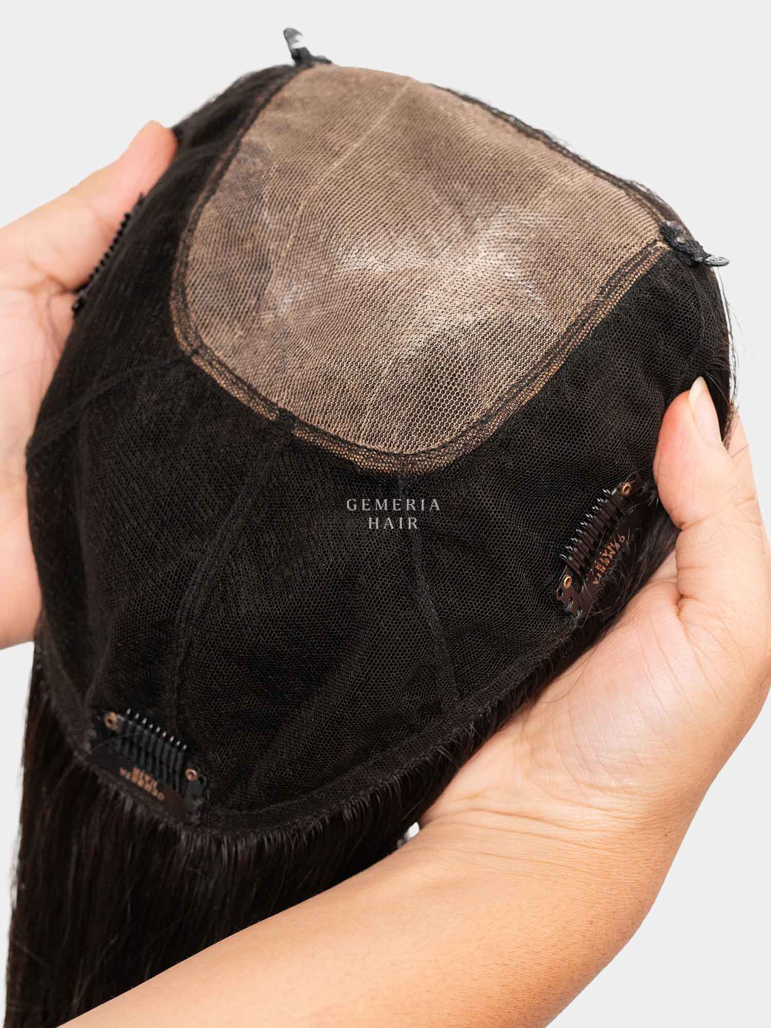 5"x8" | Silk Hair Topper | Crown Hair Topper