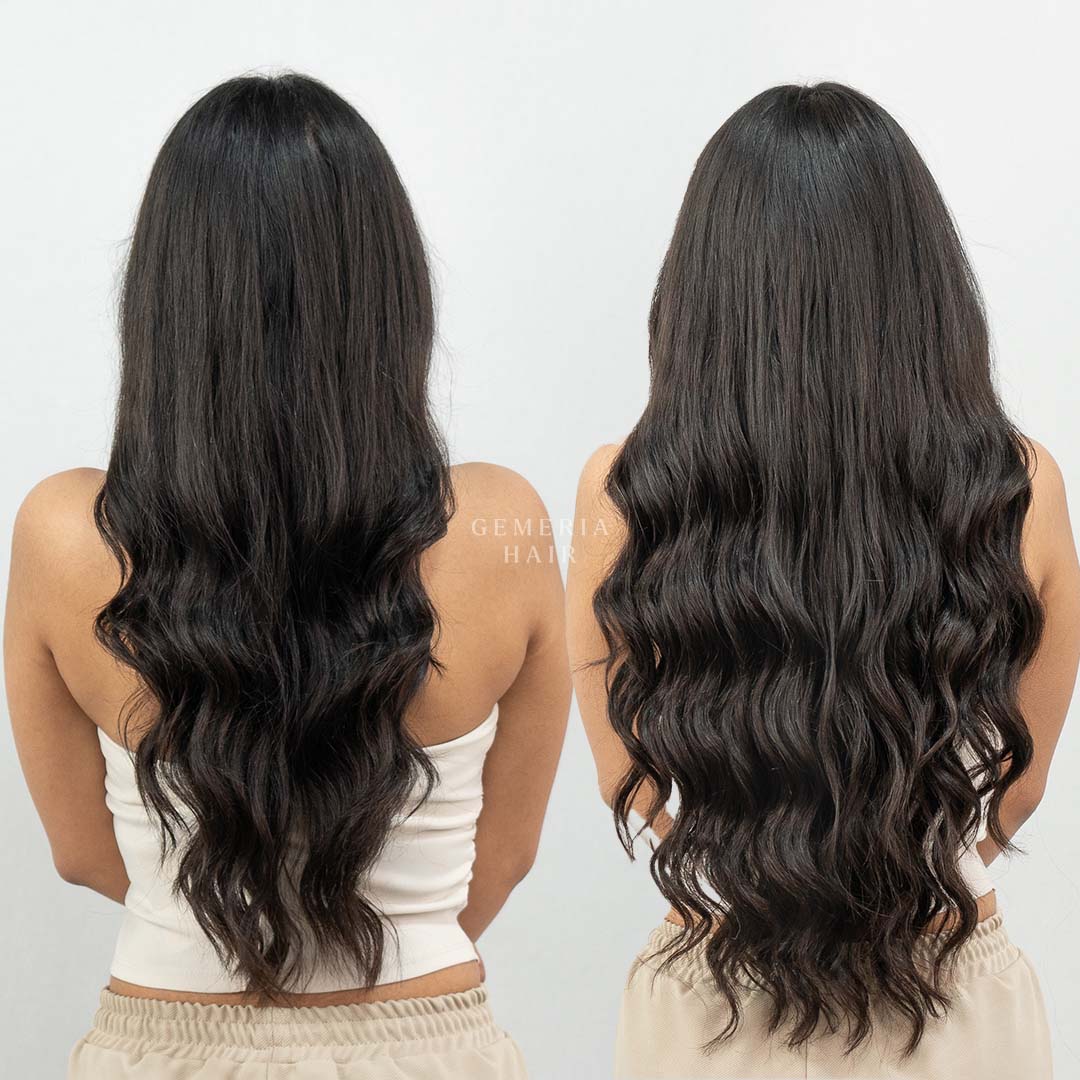 Seamless | 7 Set Clip-In Extensions | Wavy
