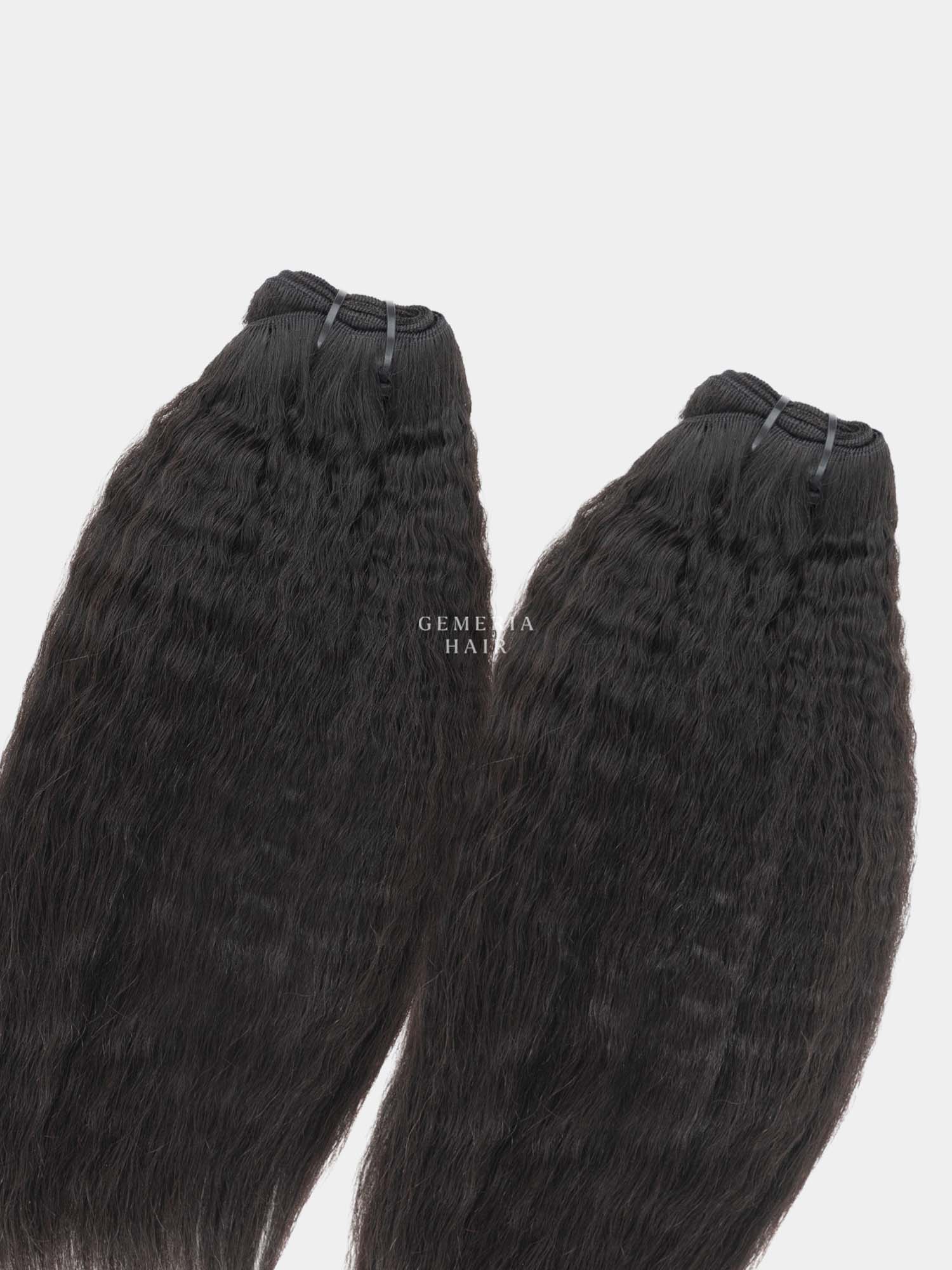 Kinky Straight | Raw Temple Hair Bundle Deals