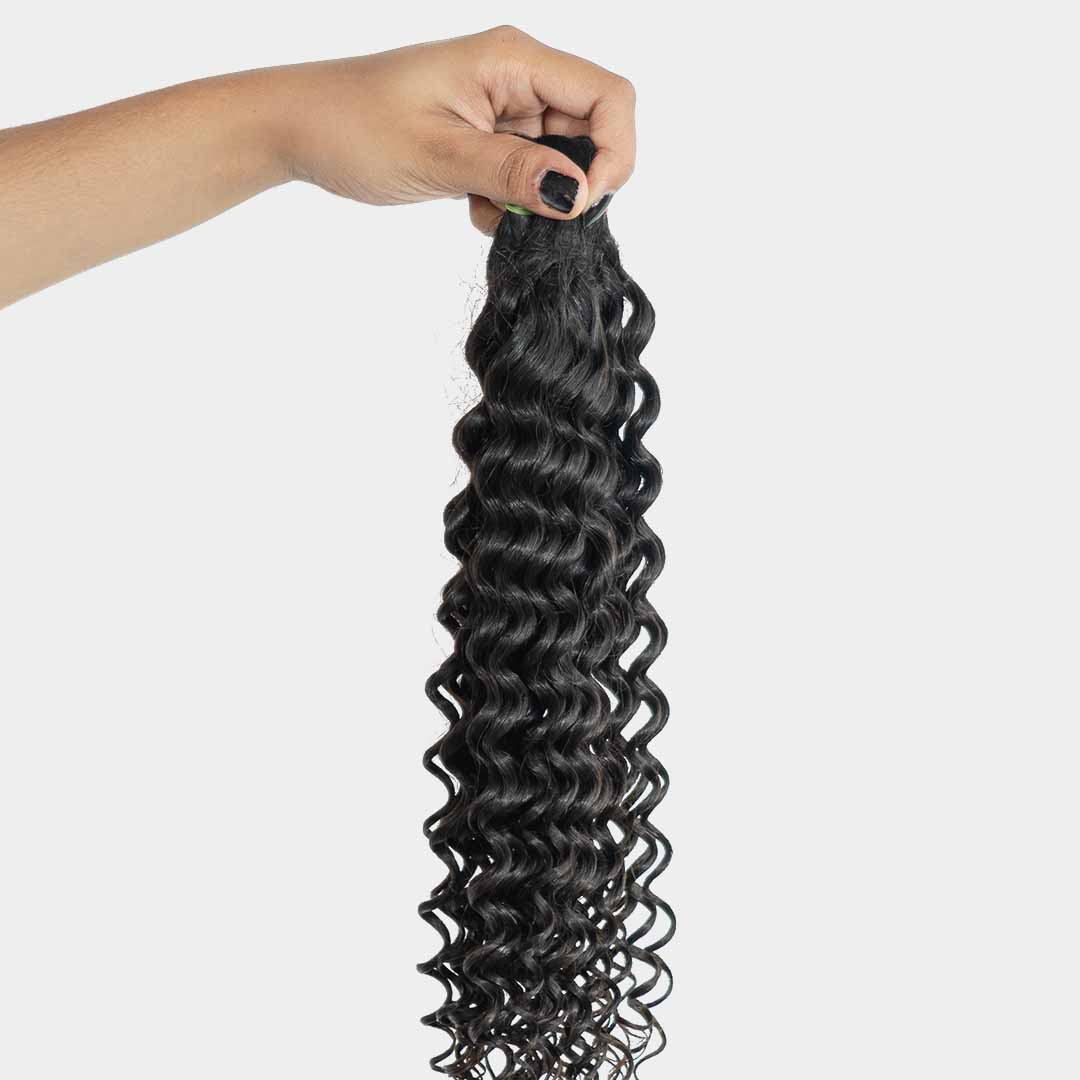 Deep Curly | Temple Bulk Hair | Braiding Hair