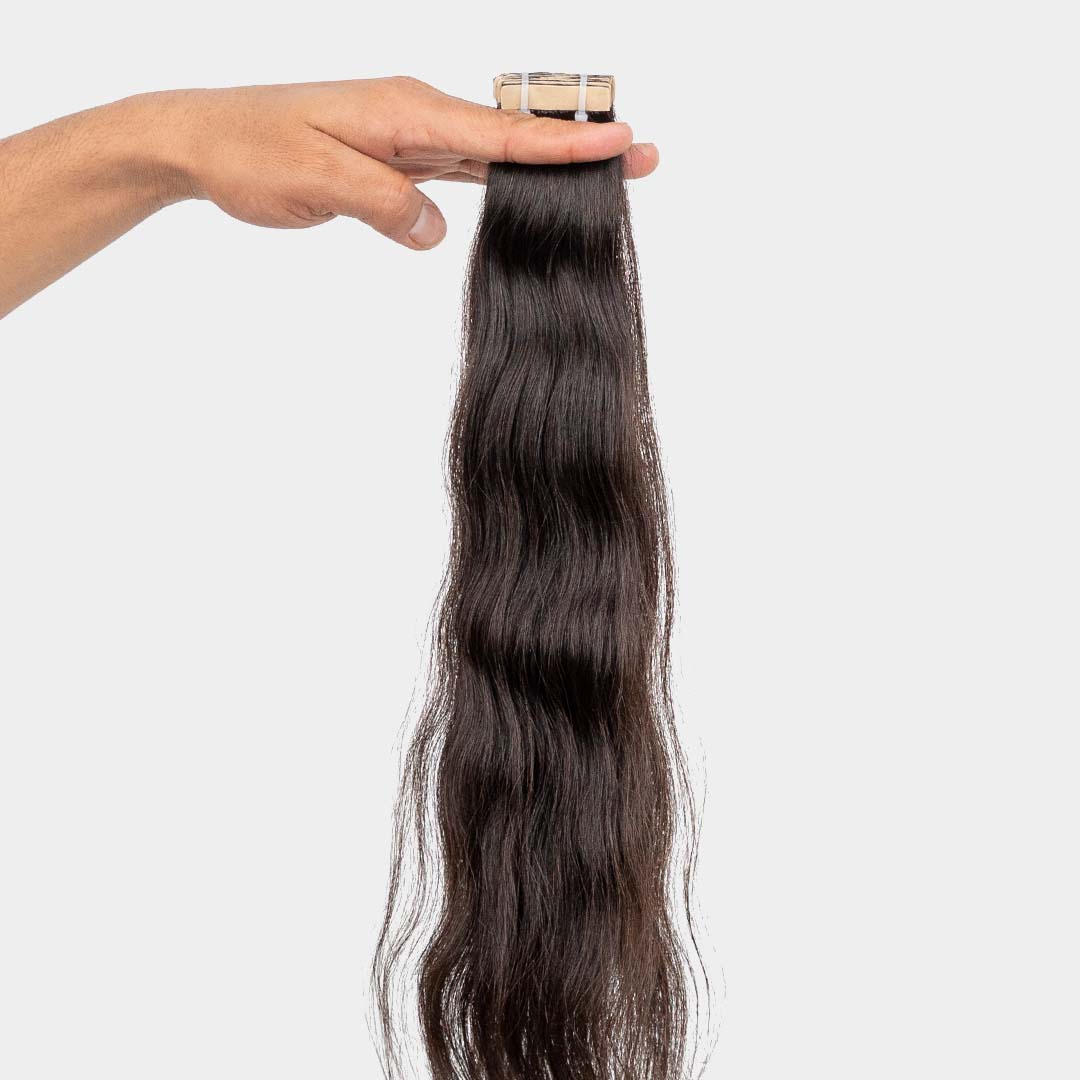 Classic tape-in hair extensions