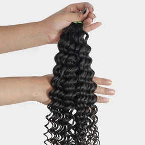 Deep Curly | Temple Bulk Hair | Braiding Hair
