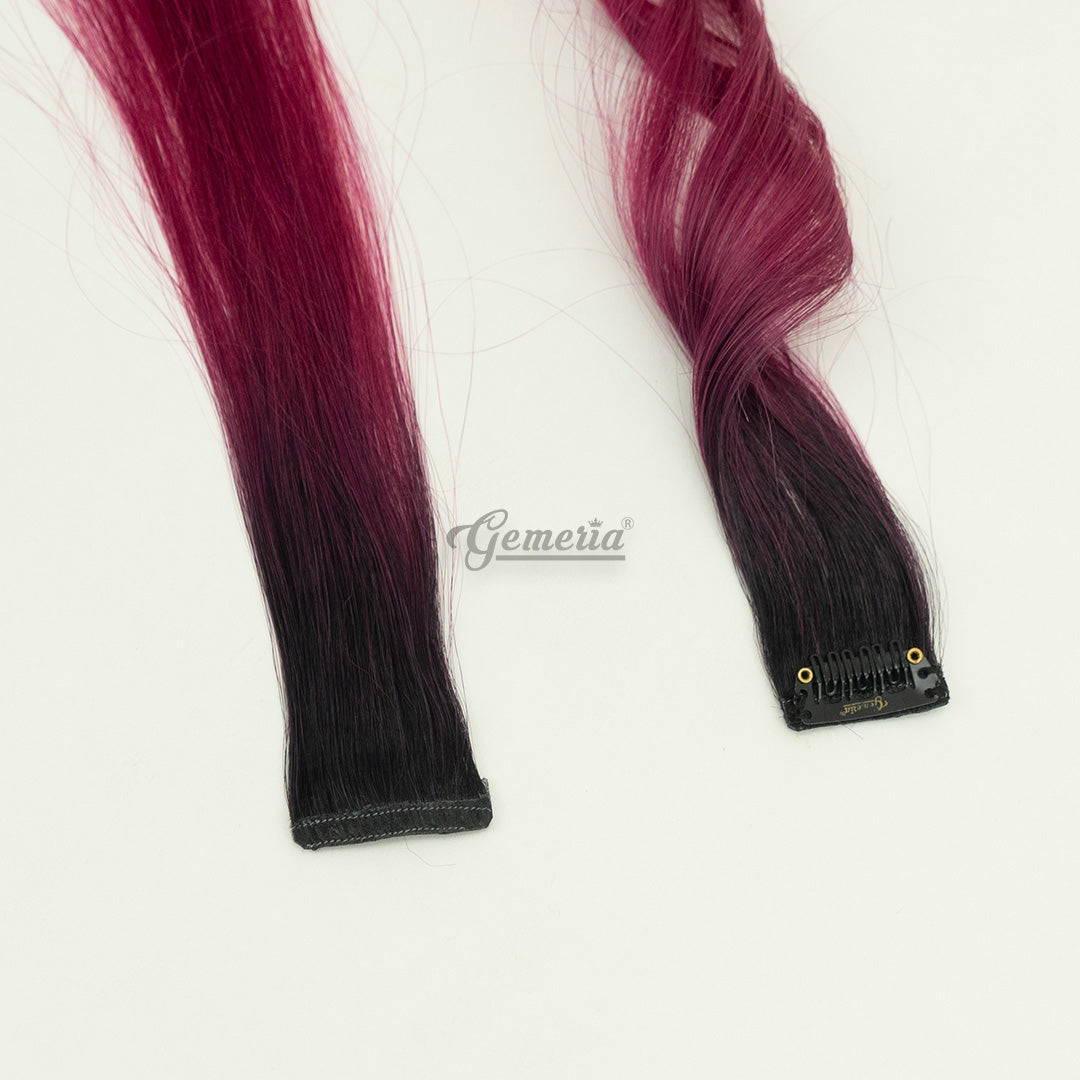 Magenta hair extensions 2025