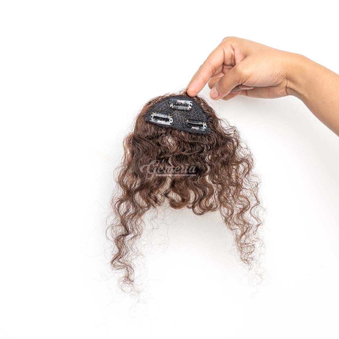 Curly Clip-In Bangs | Best in USA, US, Dubai Market