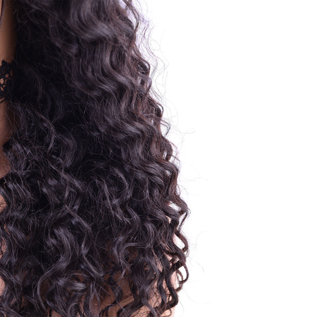 Deep Curly | Temple Front Lace Wig
