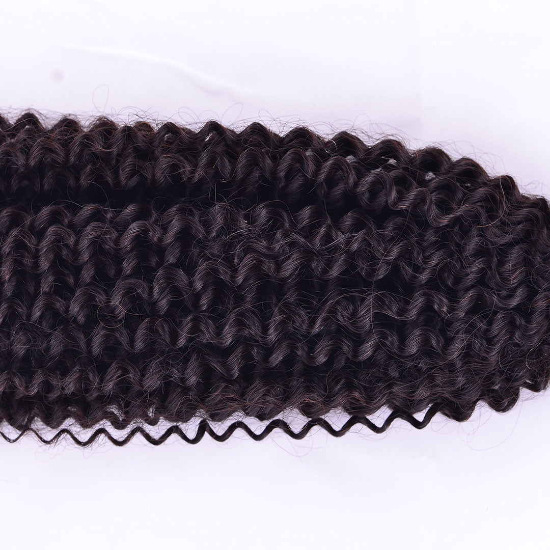 Kinky Curly I-tips hair extensions