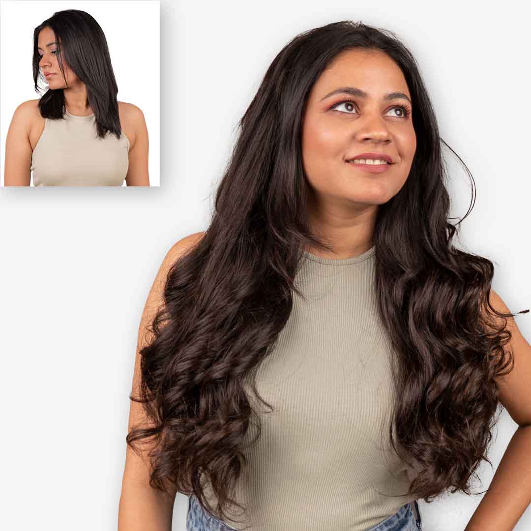 Half Head Wig | Natural Wavy