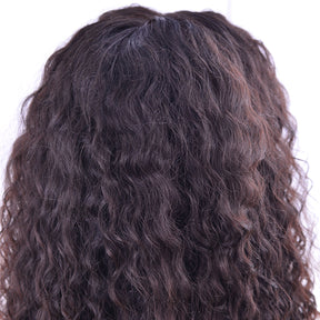 Natural Curly | Temple Full Lace Wig