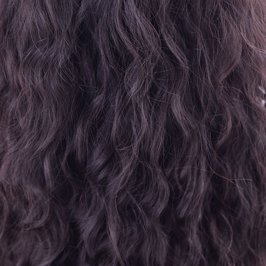 Natural wavy frontal lace wig