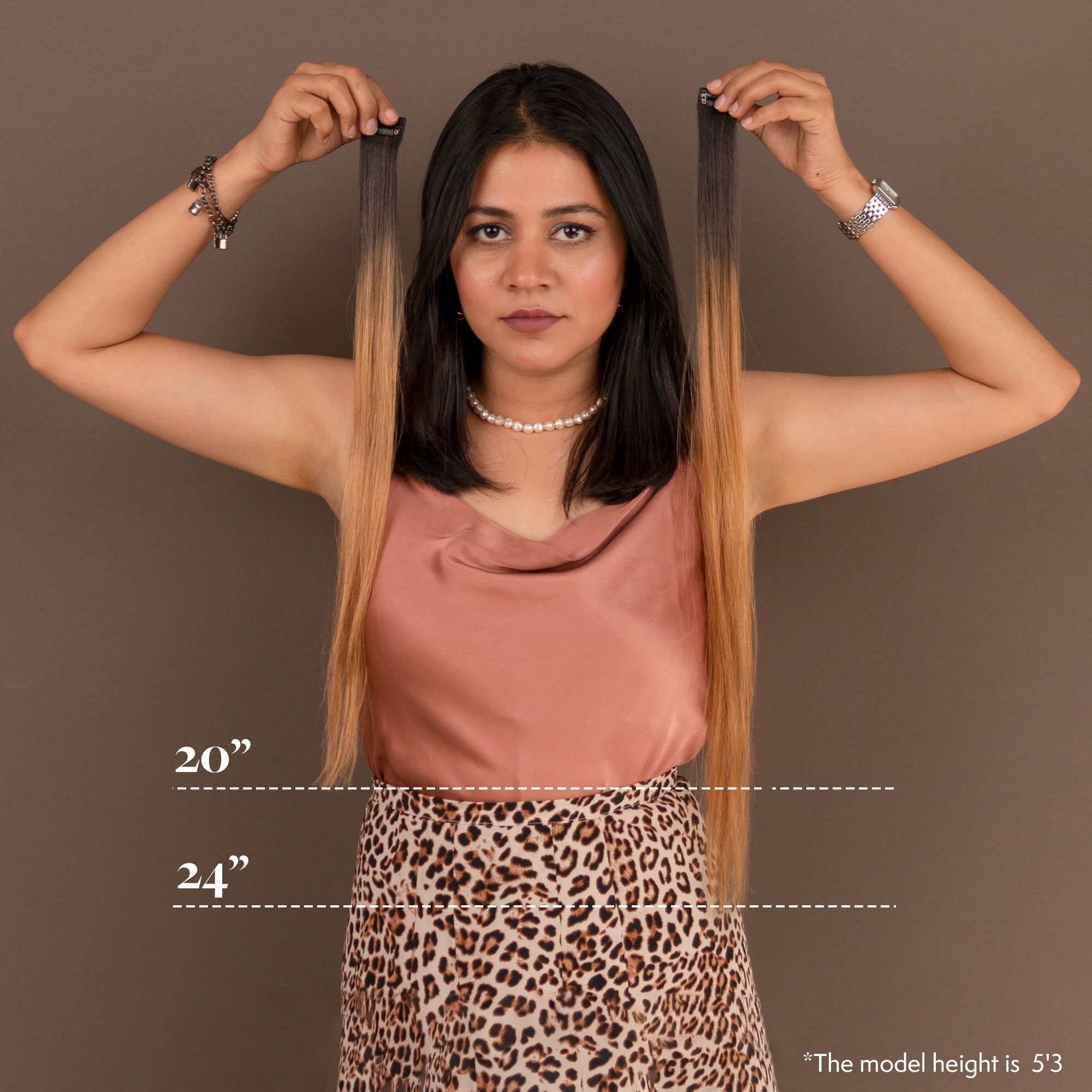 Single clip-in highlights length